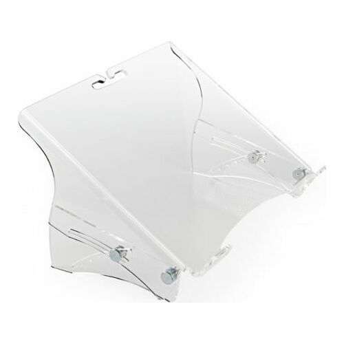 BakkerElkhuizen Q-note 350 Stojan na notebook, priehľadný akryl, ergonomický dizajn