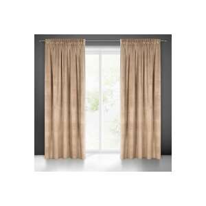 Melanie bársony sötétítő függöny Sötét bézs 140x270 cm