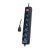 Techly 6-outlet Power Strip with C13 to Schuko cable