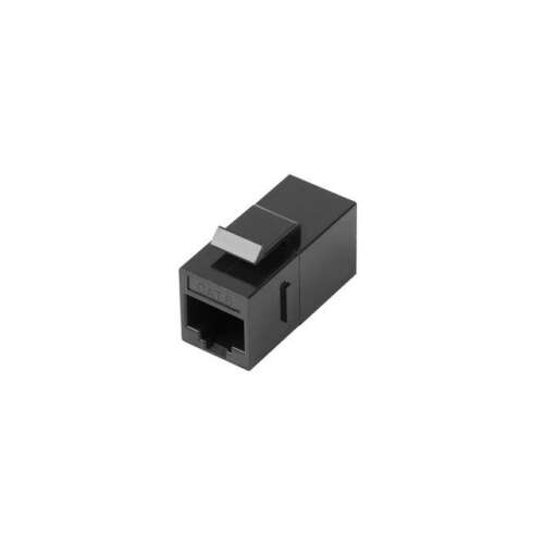 Moduł Keystone Lanberg KSU6-3000 RJ45, czarny, Cat.6, nieekranowany, UTP