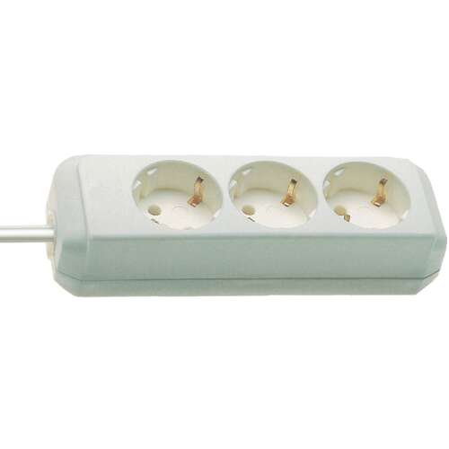 Brennenstuhl Eco-Line 3-way white power strip 1.5m