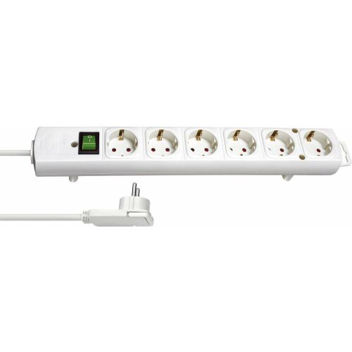 Brennenstuhl Comfort-Line Plus 6-Socket Power Strip 2m - White 119453618