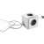 Allocacoc PowerCube Extended 4 aljzatú elosztó 2 USB porttal, fehér, táblagép töltése