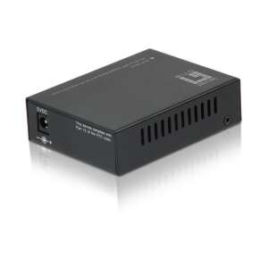 Konwerter multimedialny Gigabit Ethernet LevelOne GVT-2010, 10/100/1000Mbps, 1000Base-SX/LX, 1000Base-T, 802.3at/af POE-PD - Przekształcanie
