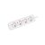 White Lanberg 4-way power strip for home and office use