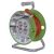 ActiveJet AJE-PB/20M 230V Extension Reel 20m - Green/Orange 99114610
