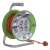 ActiveJet AJE-PB/20M 230V extension reel with 4 sockets, 20 meters long, green and orange