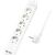 Close-up of LogiLink LPS249U Power Strip with USB Ports