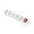 Lanberg power strip with 5 Schuko outlets and power switch