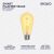 Deltaco Smart Home LED Filament Spiral Bulb 5.5W 470lm 1800-6500K E27 - Cool-Warm White 99118099