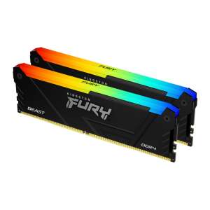 DDR4 KINGSTON FURY Beast RGB 3600MHz 16GB - KF436C17BB2AK2/16 (SET 2 KOM) 99116270 - Memorija (RAM)