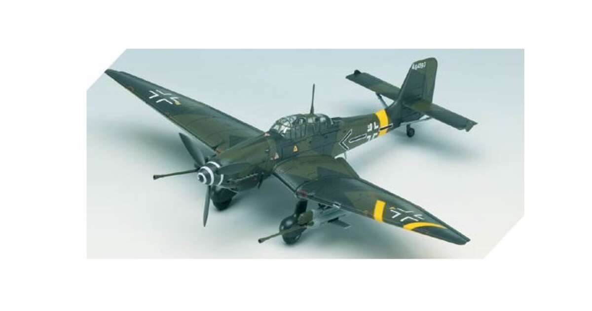 Maquette Academy Stuka Junkers Ju 87G-2 'Kanonenvogel' à L'échelle 1:72 - Modélisme Aviation Militaire