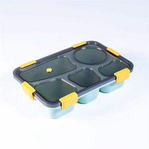 Iris 5 rekeszes zöld ételtároló doboz - Ételtároló