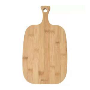 Tăietor de bambus Kinghoff cu mâner, 32x18cm - Tocatoare de bucătărie