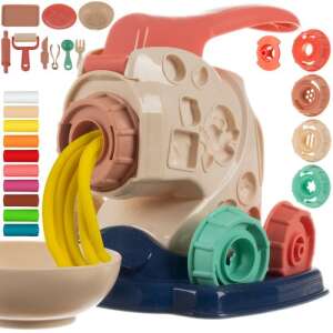 Kruzzel Play-Doh Pasta Maker with 10 Colors Play-Doh and Accessories - Manual pasta machine