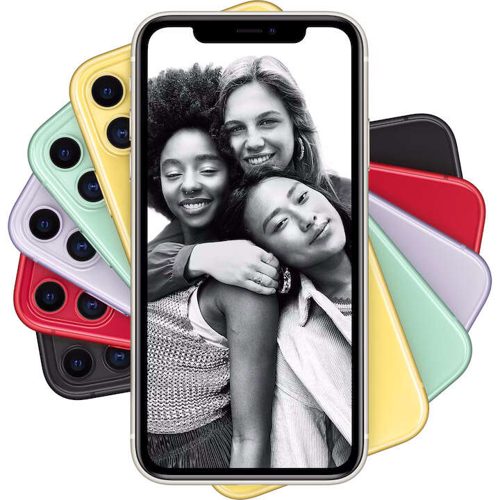 Apple iphone 11, 64gb, biely