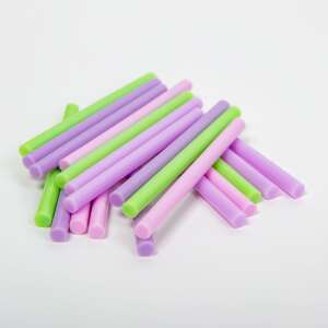 20 pack of 7mm x 100mm iridescent glue sticks for hot glue guns - Glue gun stick