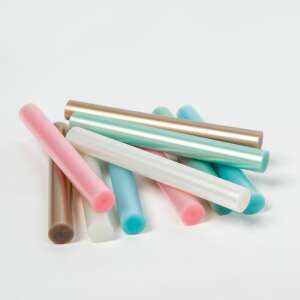 10 pack of Handy 11mm x 100mm iridescent hot glue sticks - Glue gun stick