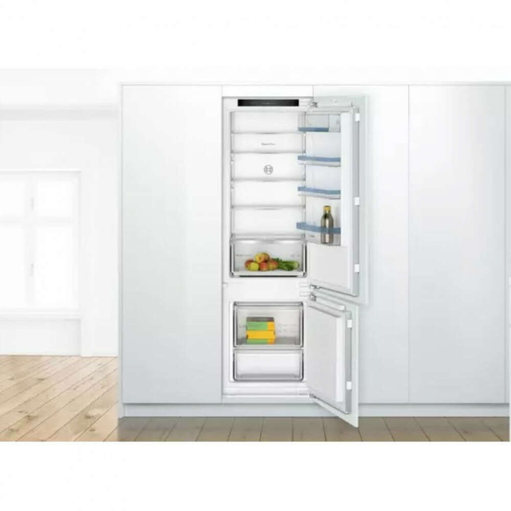 Bosch kiv87vfe0 beépíthető alulfagyasztós hűtőszekrény, bútorlap...