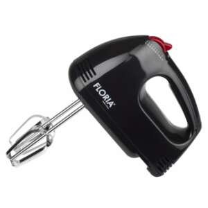 Floria ZLN7567 Hand Mixer, Black - Floria