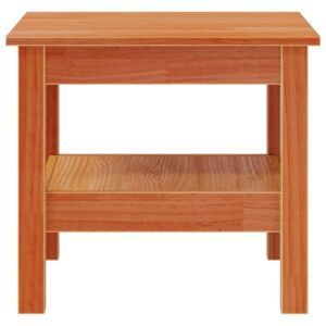 vidaXL Dohányzóasztal - Tömör Fenyőfa - 45x45x40 cm