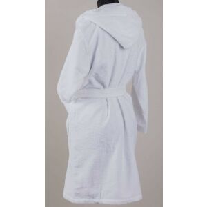 NAT Kids Bathrobe Size 152 360g/m2 Hooded White 126416763 - Children's Bathrobe