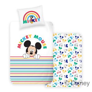 Súprava posteľnej bielizne Disney Baby Mickey Mouse, pohľad zhora - Posteľná bielizeň
