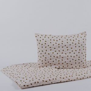 NAT. Detské obliečky - Mini Včielky - 2-dielne - 90x130/40x50cm - Posteľná bielizeň