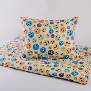 NAT Kids Bedding Set - Blue Bear Design - 90x130cm & 40x50cm - 2 pieces - Bedding - Preschool