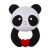 Akuku AKUKU Silicon Teether Panda 0m+ 36428925