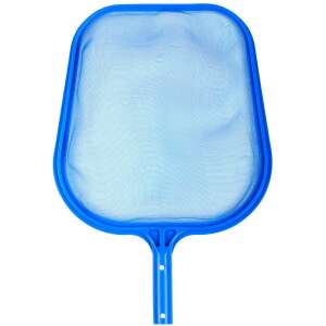 Blue pool skimmer net, for removing leaves and debris from the pool - Manual Cleaning Tool