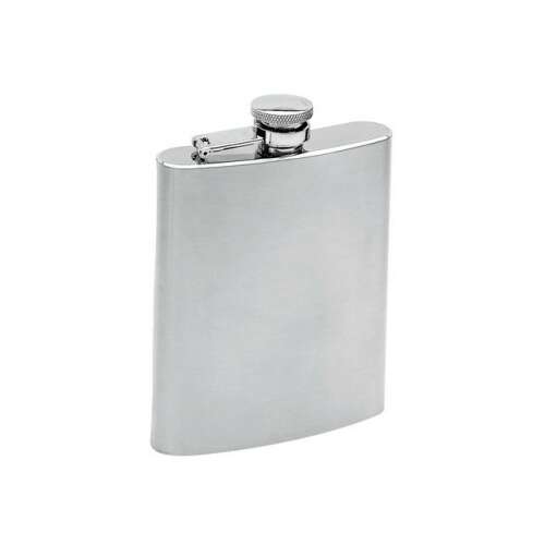 KMT 240 ml rozsdamentes acél laposüveg