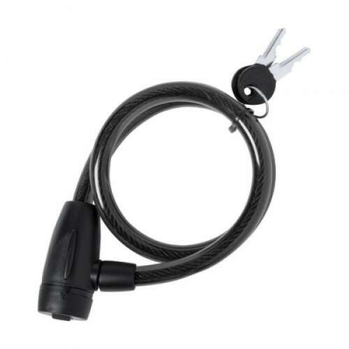 KMT Style kulcsos biciklilakat, fekete, 700 mm hosszú, 12 mm vastag