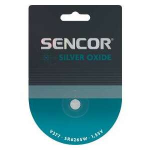 Sencor SBA V377/SR626SW 1BP Ag elem ezüst-oxid akkumulátor - Sencor