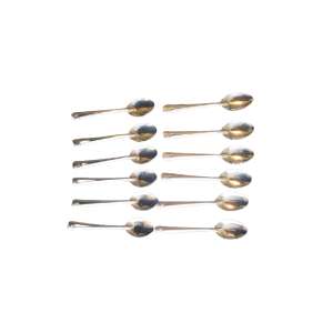 Set de 12 lingurițe de cafea, din oțel inoxidabil, lungime 10 cm - Linguri