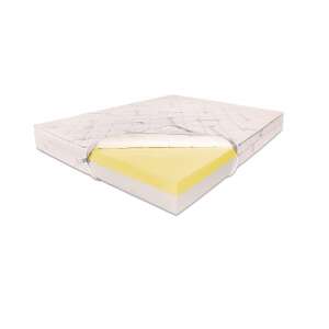 Saltea de Pat Ortopedica, Family Hybrid, Bio Bambus, Memory HD, 12+8+2, 90x200, Fara Arcuri saltea, arătând straturile interioare ale saltelei - Saltele