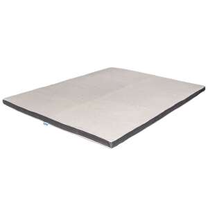 Ortopedicus Topper Saltea Memory 4+2 Argentum mattress topper, 90 x 200 cm, angled view - Blanket mattress