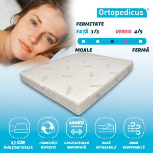 Ortopedicus Memory Tencel Mattress 190x200 cm - Comfort and Support - Orthopaedic mattress