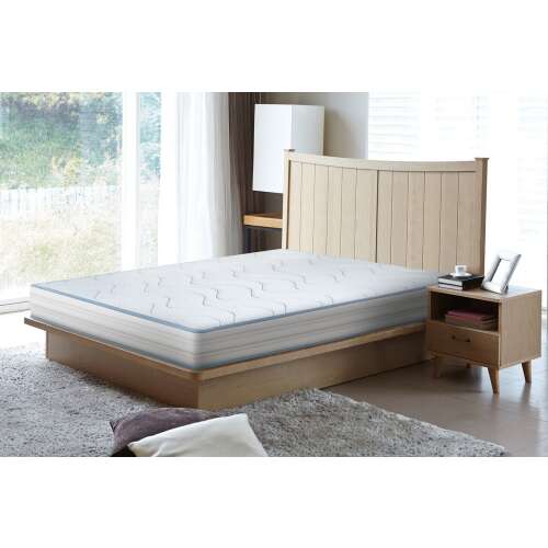 Saltea Argentum Therapy, Memory Arctic Gel, 160x200 cm, H 18 cm, Husa cu ioni de argint, Super Ortopedica, Anatomica 99242520