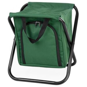 Strend Pro folding camping chair with insulated cooler bag - Strend Pro Fishing Chair & Armchair