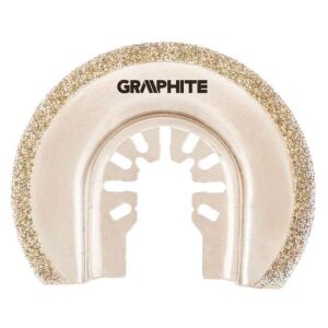 Graphite Diamond-tipped Multifunctional Saw Blade for Ceramic, 65 mm 125164025 - Multi-Tool Accessory