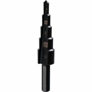 Richmann Exclusive Stepped Metal Drill Bit, 4-12 mm, Titanium 125164467 - Drill bit