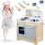 Ricokids Konyha Játék wooden toy kitchen with child chef