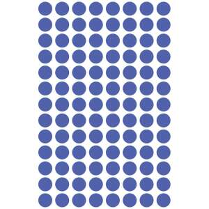 Avery Zweckform 8 mm-es kék újrafelhasználható jelölőpontok, 416 pont/csomag - Avery