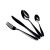 Berlinger Haus BH/3077 schwarzes Besteckset, Edelstahl