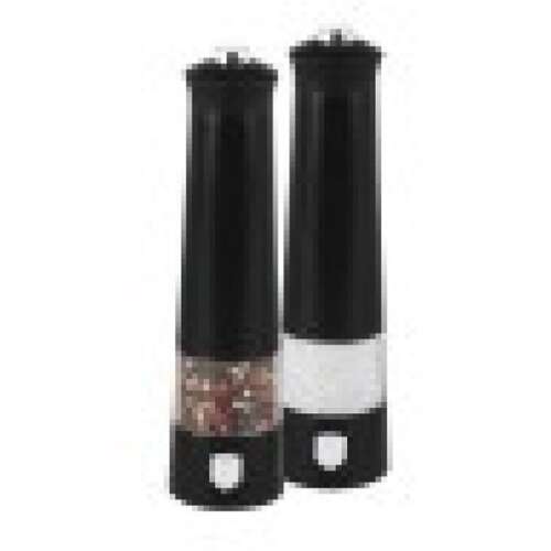 Berlinger Haus BH/9499 electric salt and pepper grinder set, black and rose gold