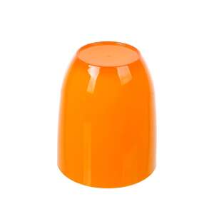 TOO KT-149-O 500ml duplafalú kerek műanyag pohár, narancssárga - Műanyag pohár