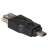 Akyga AK-AD-07 USB-AF to miniUSB-B adapter, black