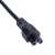 Akyga Clover Leaf power cable, 3 meter, black, IEC C5 connector