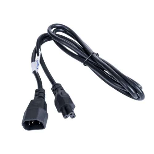Akyga AK-NB-09A 3-pin power cable, 1.5m long, IEC C14 to IEC C5 connector